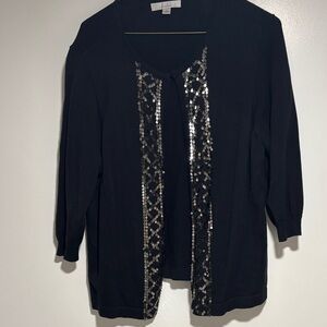 NWOT- Caslon Black Knitwear Cardigan